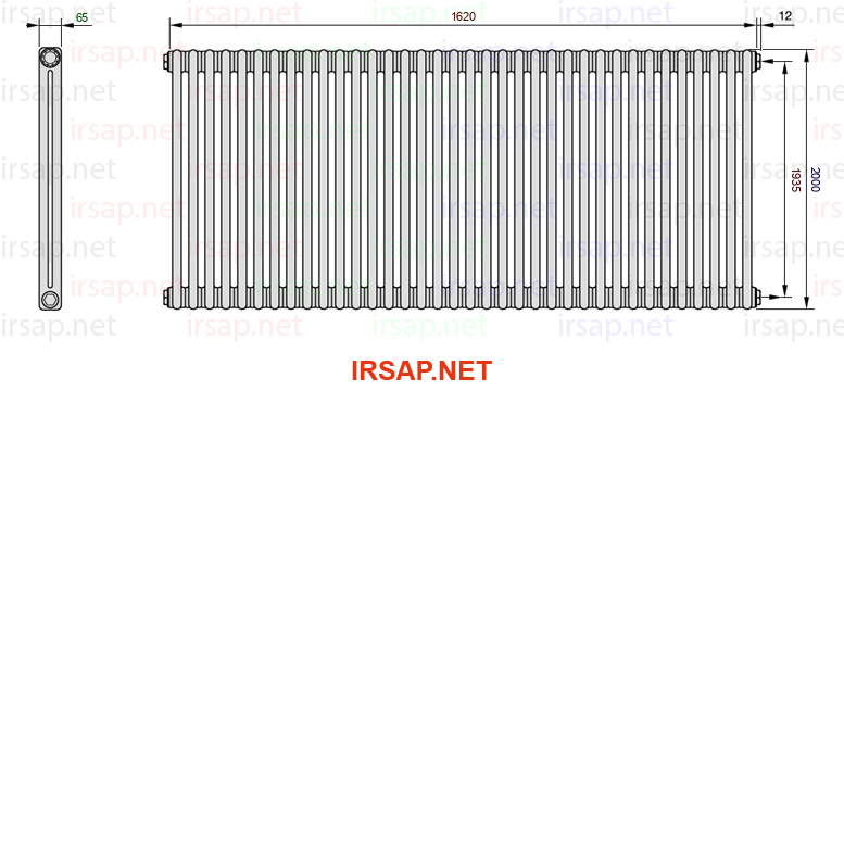 Радиатор IRSAP Tesi 22000/36 T02 CL 01